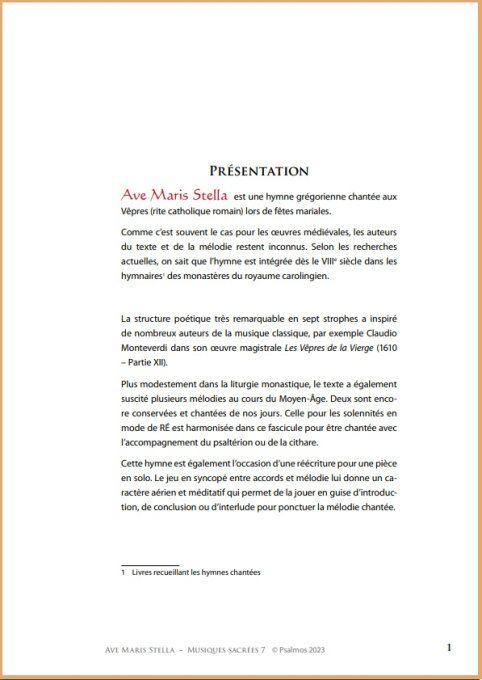 Ave Maris Sella