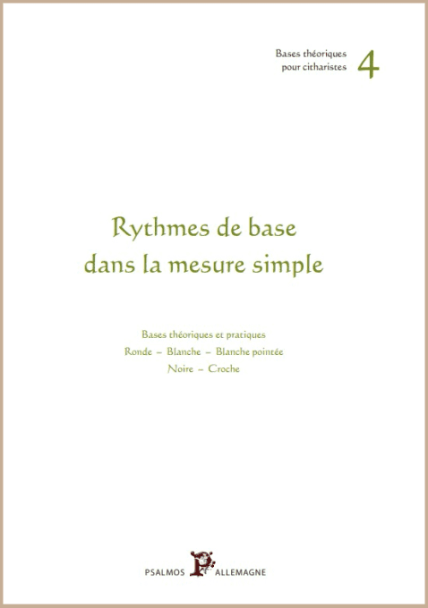 Rythmes : mesure simple