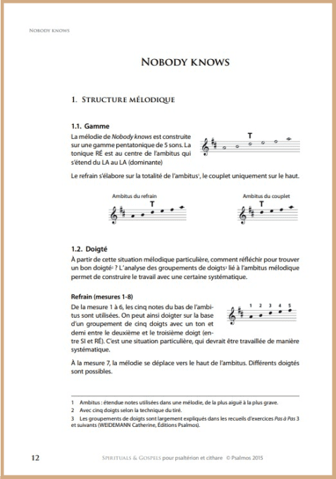 Spirituals et Godspels