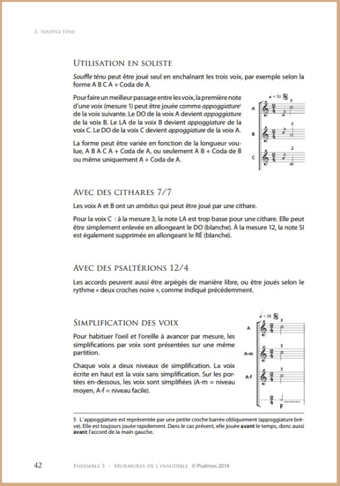 Ensemble 3. Murmures de l'inaudible