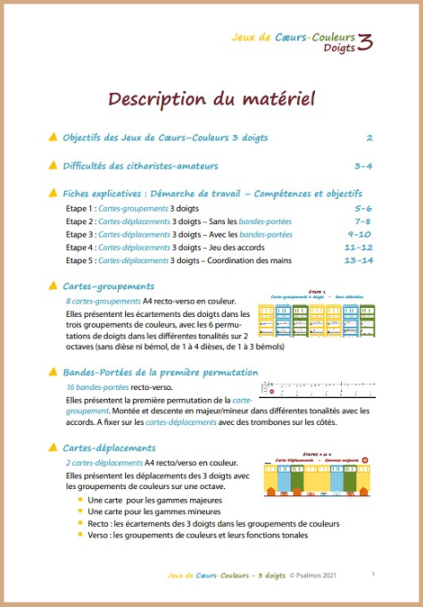 Jeux Coeurs-Couleurs 3 doigts