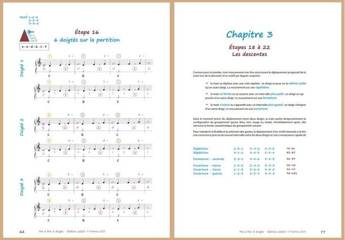 Pas à pas 3 - Edition 2025 revue entièrement