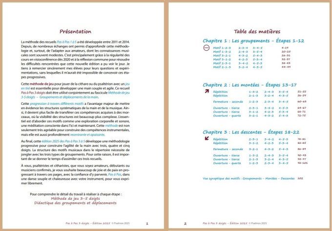 Pas à pas 3 - Edition 2025 revue entièrement