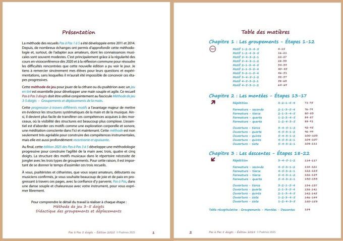 Pas à pas 5 - Edition 2025 revue entièrement