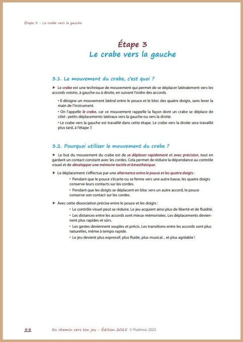 En chemin vers ton jeu - Méthode de base - EDITION 2025