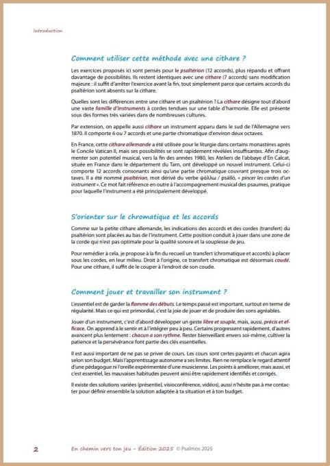 En chemin vers ton jeu - Méthode de base - EDITION 2025