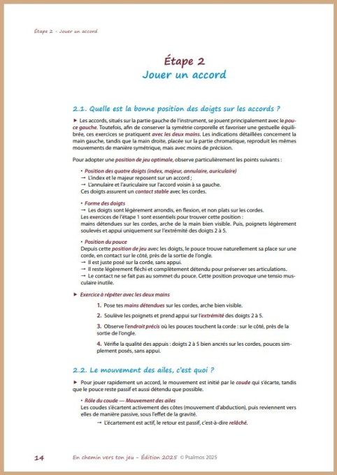 En chemin vers ton jeu - Méthode de base - EDITION 2025