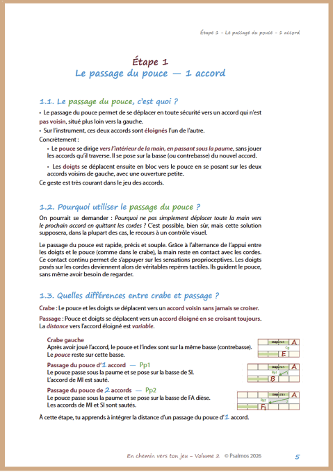 En chemin vers ton jeu 2 - Méthode de base - EDITION 2026