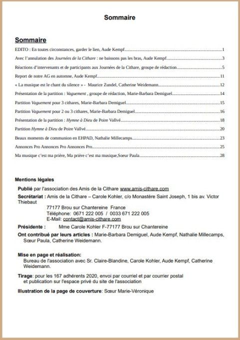 C&H 132 version papier - Avril 2020