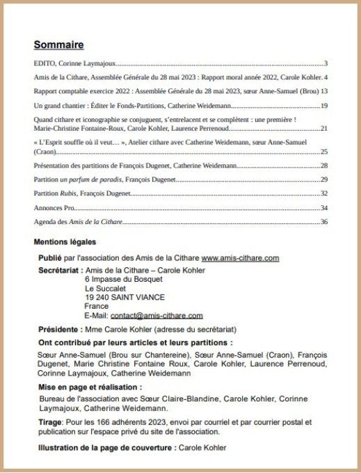 C&H 145 version papier - Juin 2023