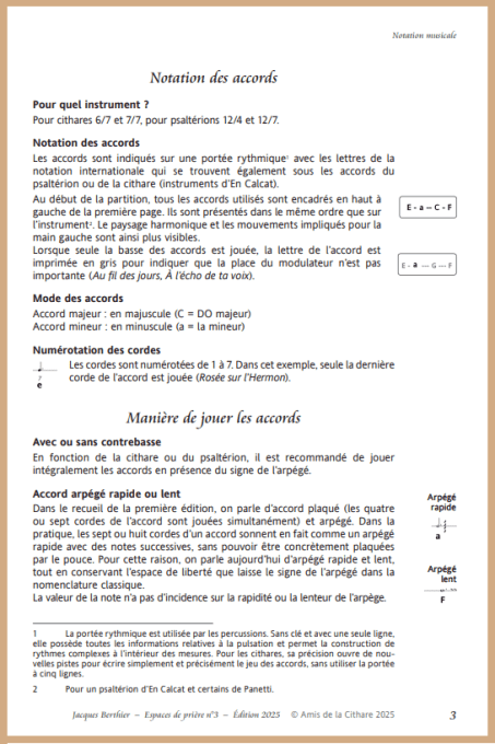 Espace de prière N3 - Edition 2025