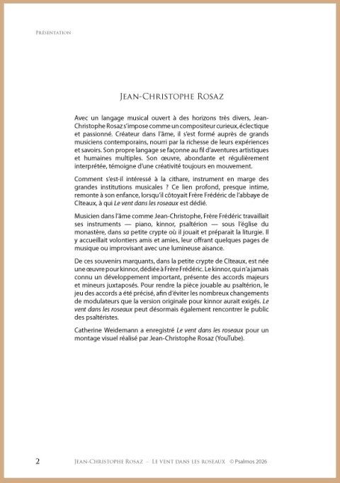 Le vent dans les roseaux