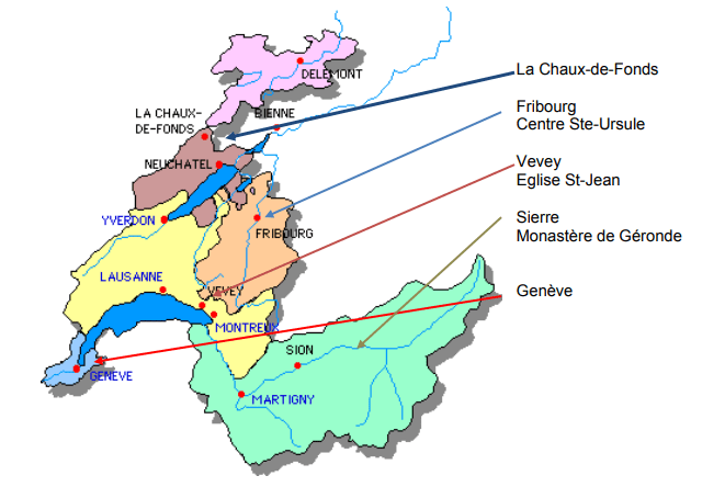 Régions SUISSE